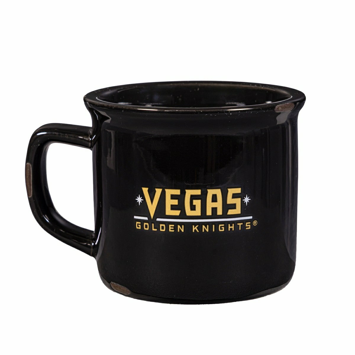 Vegas Golden Knights Ceramic Camp Cup with Enamel Finish, 14oz - NHL Home