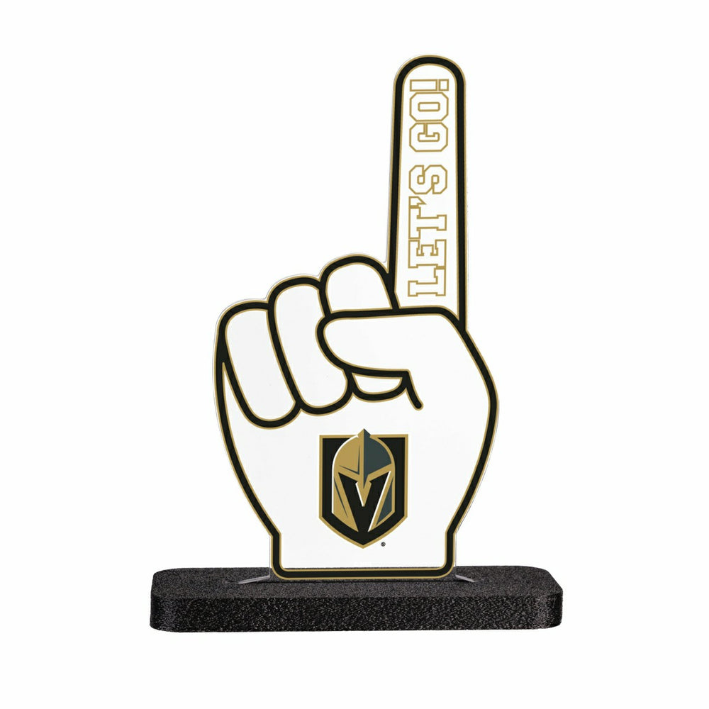 Vegas Golden Knights Hockey Foam Finger Desklite LED Decor - NHL Home