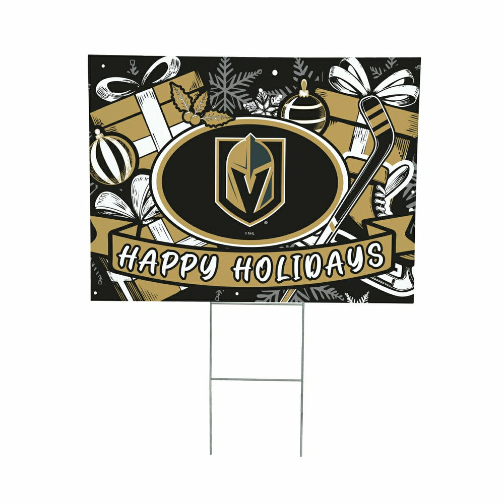 Las Vegas Golden Knights Yard Sign, Holiday - NHL Home