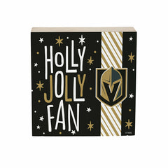 Vegas Golden Knights Block, Holiday, 6x6 - NHL Home