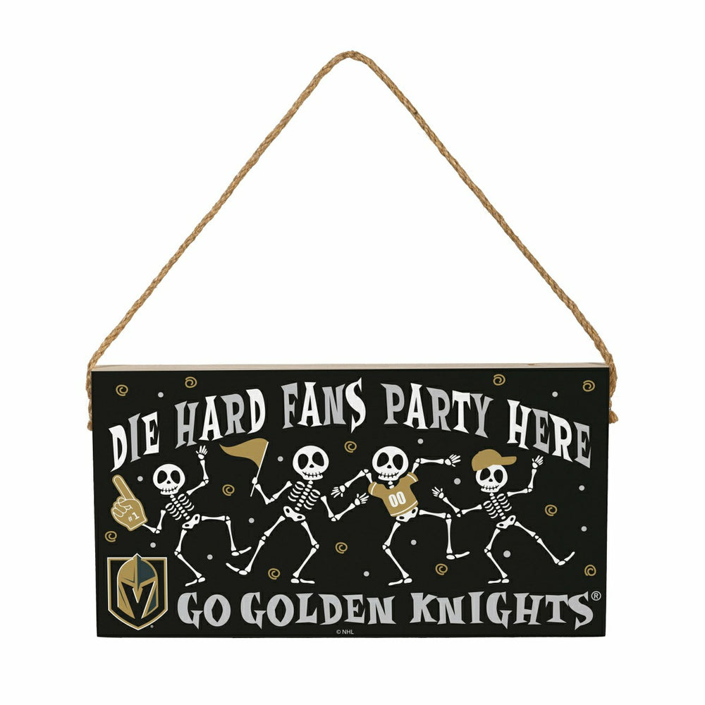 Vegas Golden Knights Halloween Wood Wall Sign, 6x11 - NHL Home