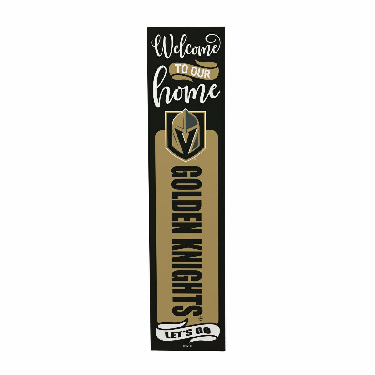 47" Double Sided Leaner, Vegas Golden Knights, Halloween - NHL Home