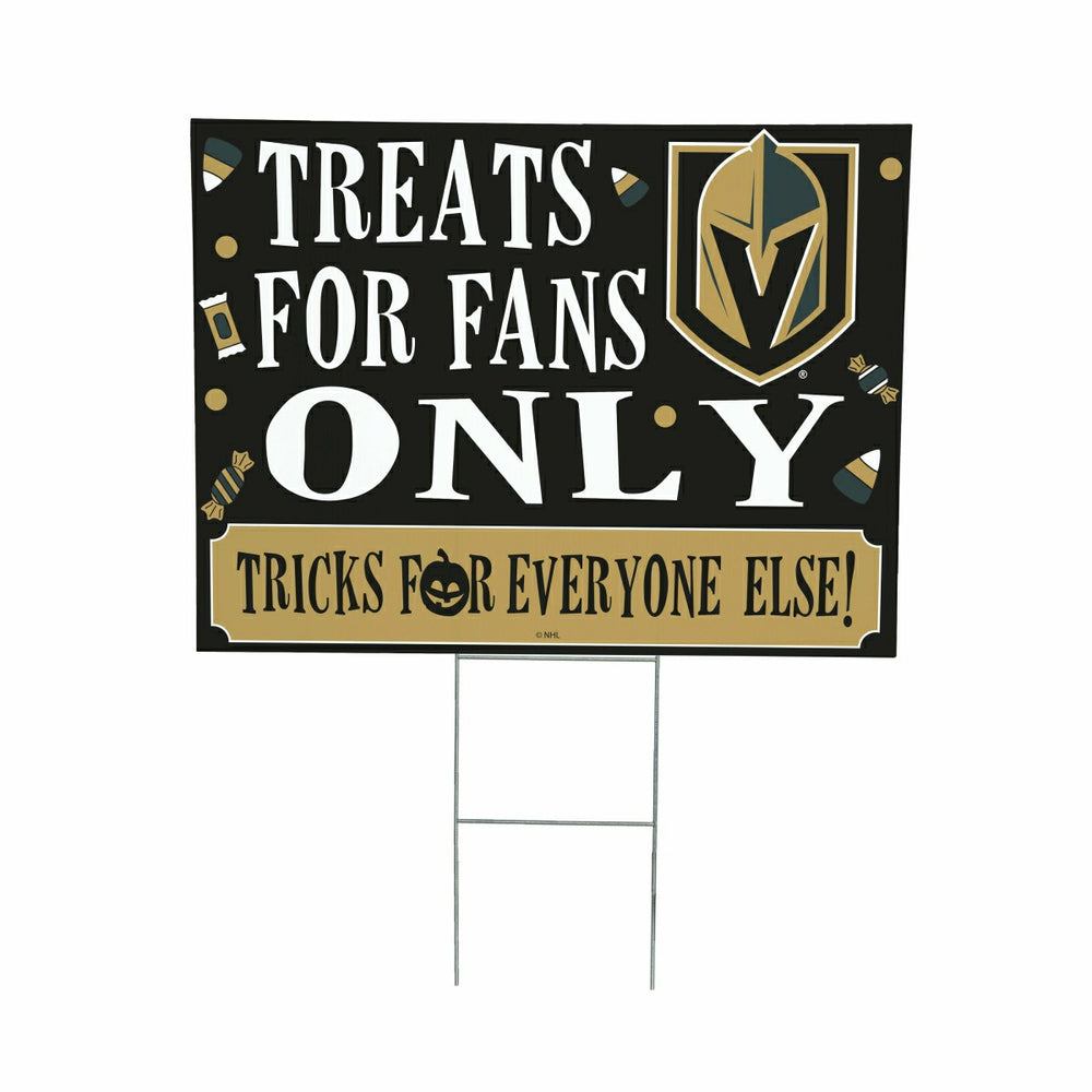Las Vegas Golden Knights Yard Sign, Halloween Treats for Fans - NHL Home