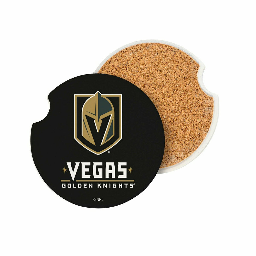 Vegas Golden Knights Car Coaster Set, 2pc - NHL Home
