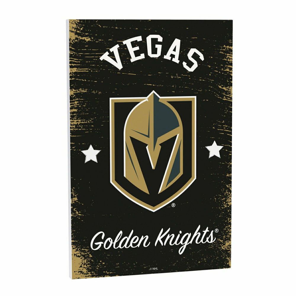 Vegas Golden Knights Wood Wall Sign, 16x24 - NHL Home
