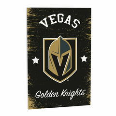 Vegas Golden Knights Wood Wall Sign, 16x24 - NHL Home