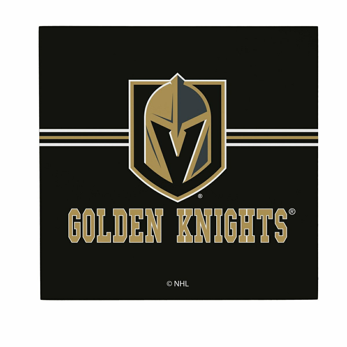 Vegas Golden Knights Wood Wall Sign, 12x12 - NHL Home