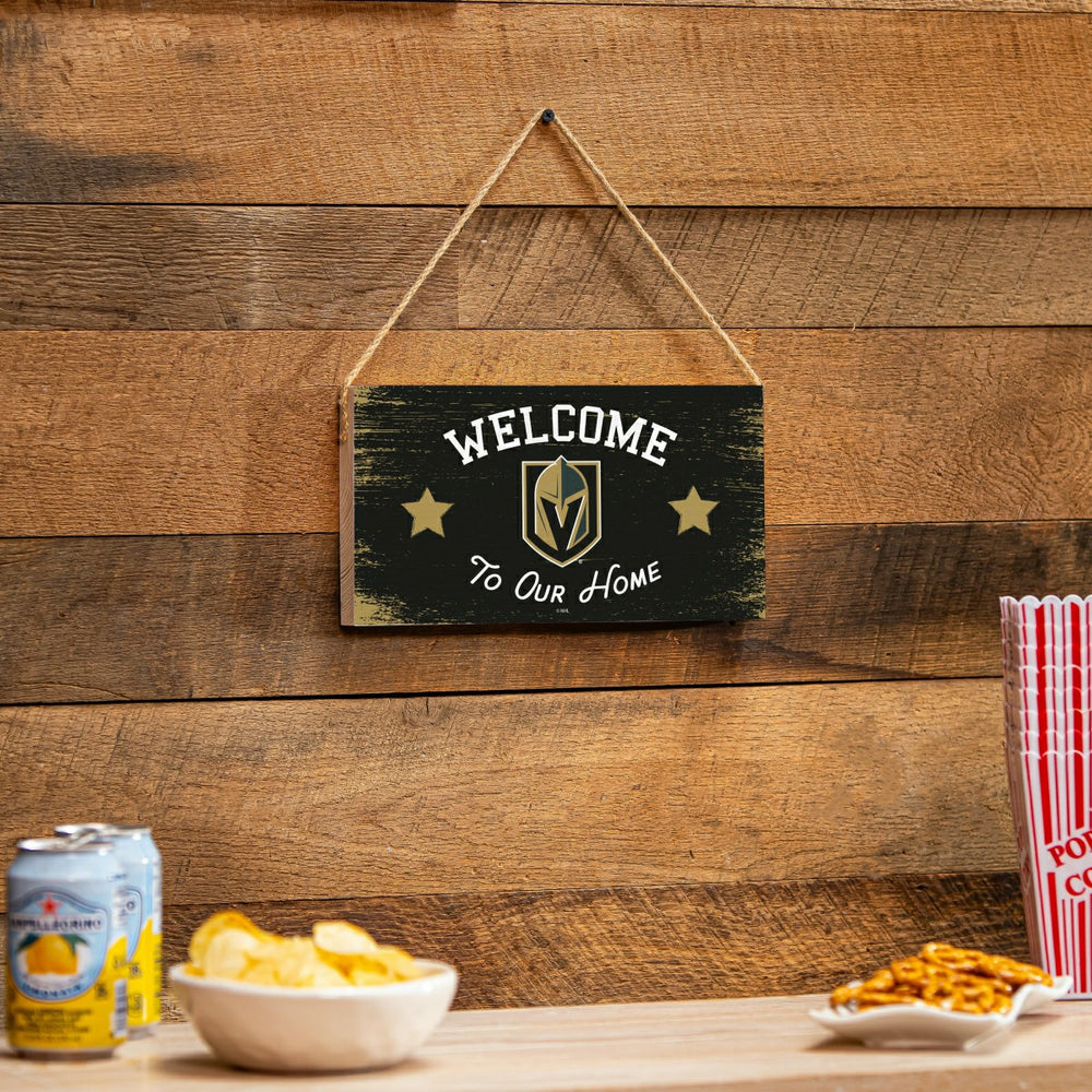 Vegas Golden Knights Wood Wall Sign, 6x11 - NHL Home
