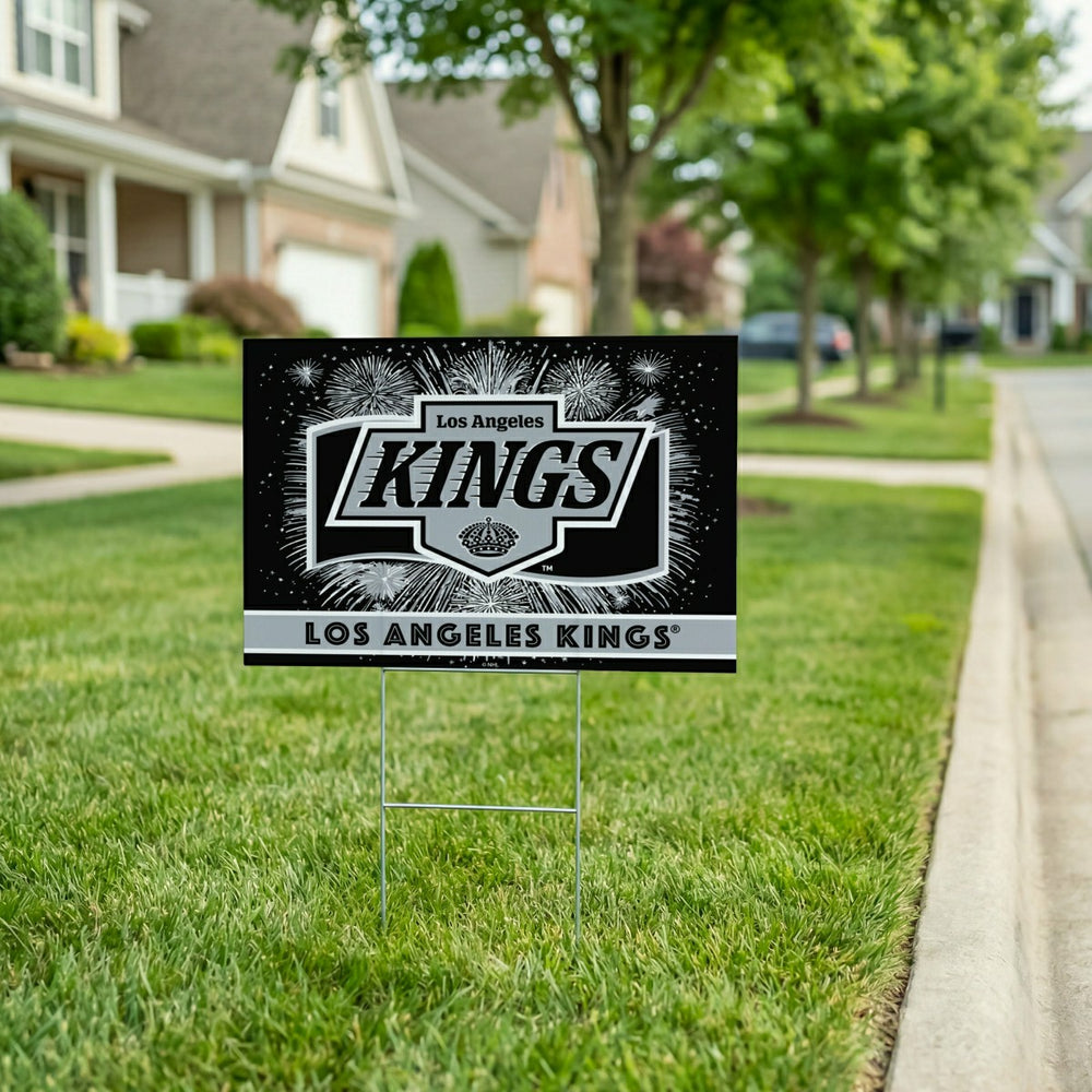Los Angeles Kings Yard Sign, Patriotic - NHL Home