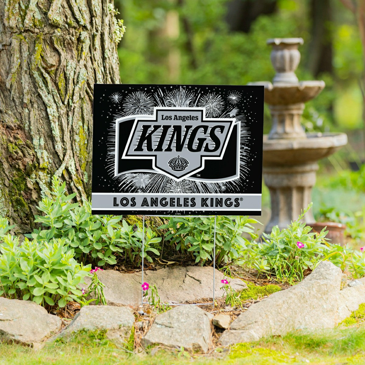 Los Angeles Kings Yard Sign, Patriotic - NHL Home