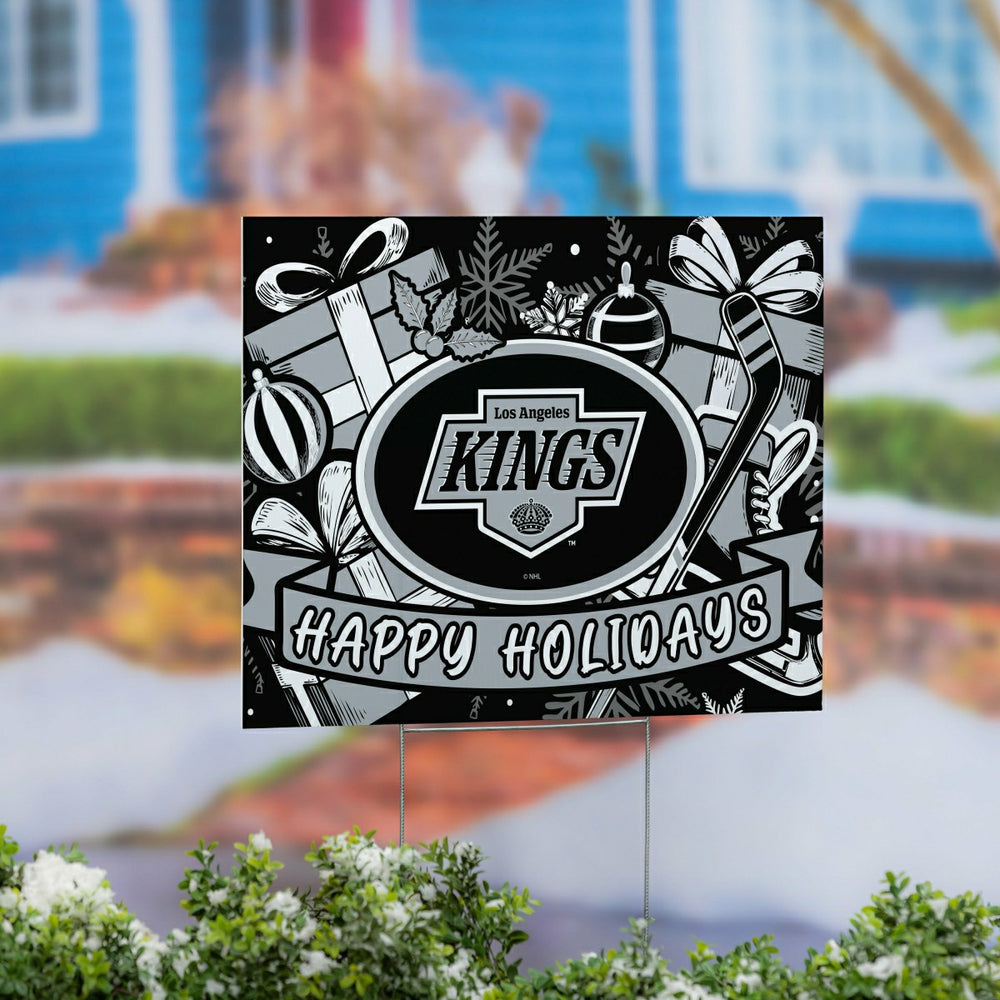 Los Angeles Kings Yard Sign, Holiday - NHL Home