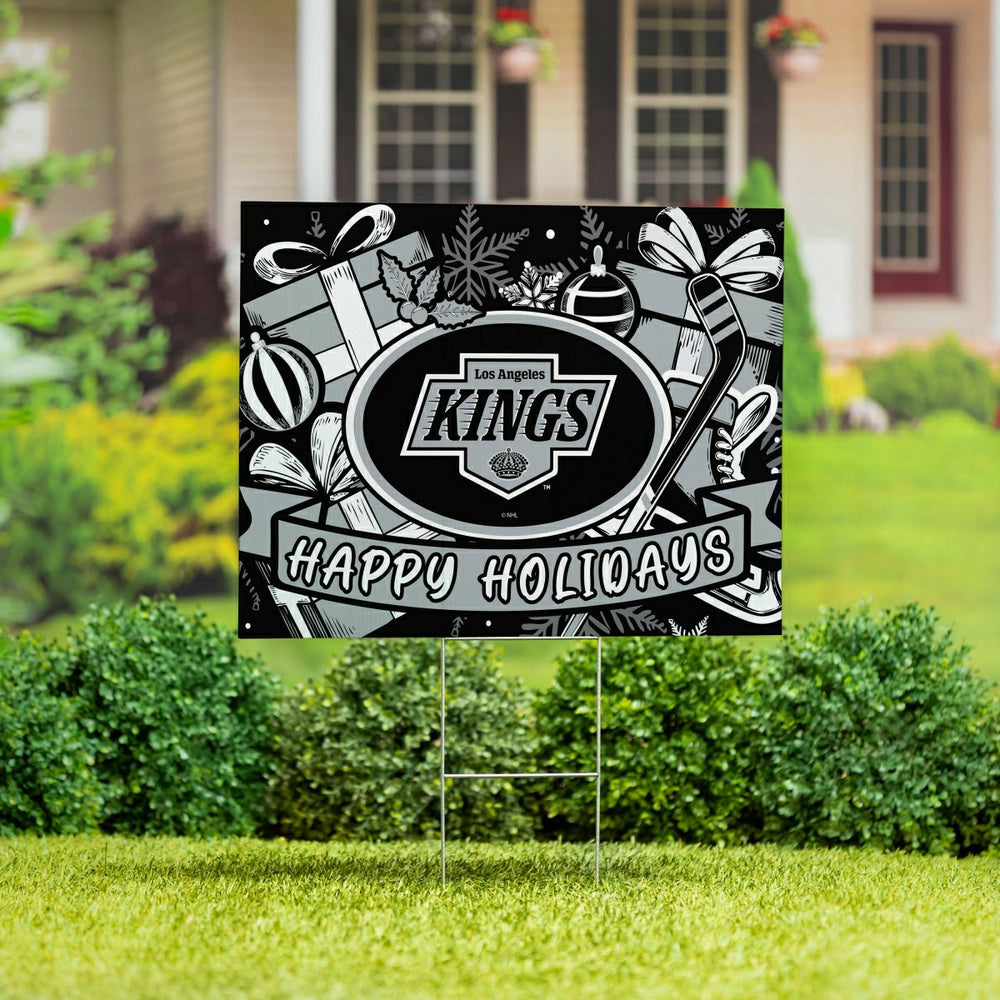 Los Angeles Kings Yard Sign, Holiday - NHL Home