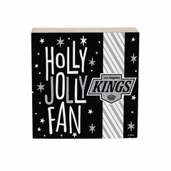 Los Angeles Kings Block, Holiday, 6x6 - NHL Home