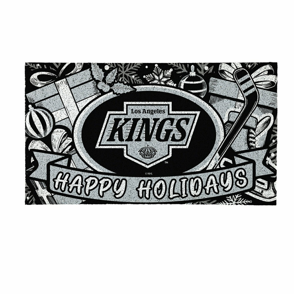 Los Angeles Kings Holiday PVC Mat, 28"x16" - NHL