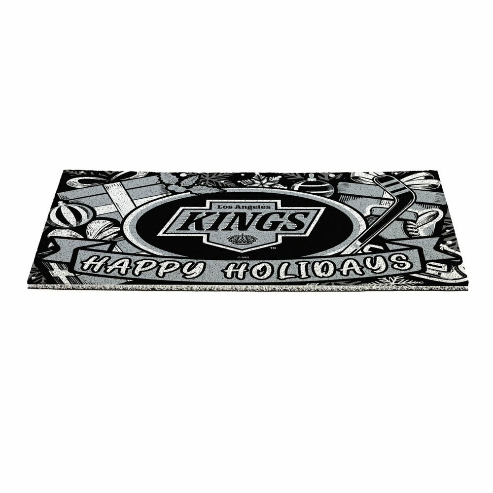 Los Angeles Kings Holiday PVC Mat, 28"x16" - NHL