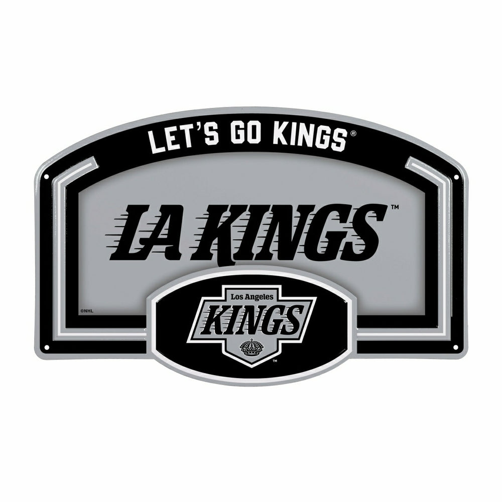 Los Angeles Kings USA Embossed Steel Wall Sign, 11" x 17" - NHL Home