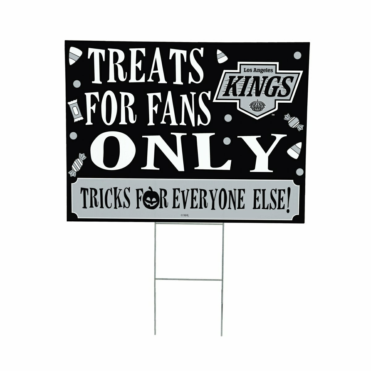 Los Angeles Kings Yard Sign, Halloween Treats for Fans - NHL Home