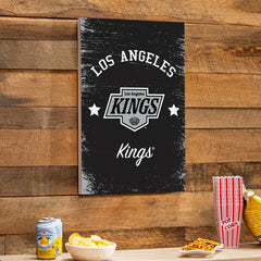 Los Angeles Kings Wood Wall Sign, 16x24 - NHL Home
