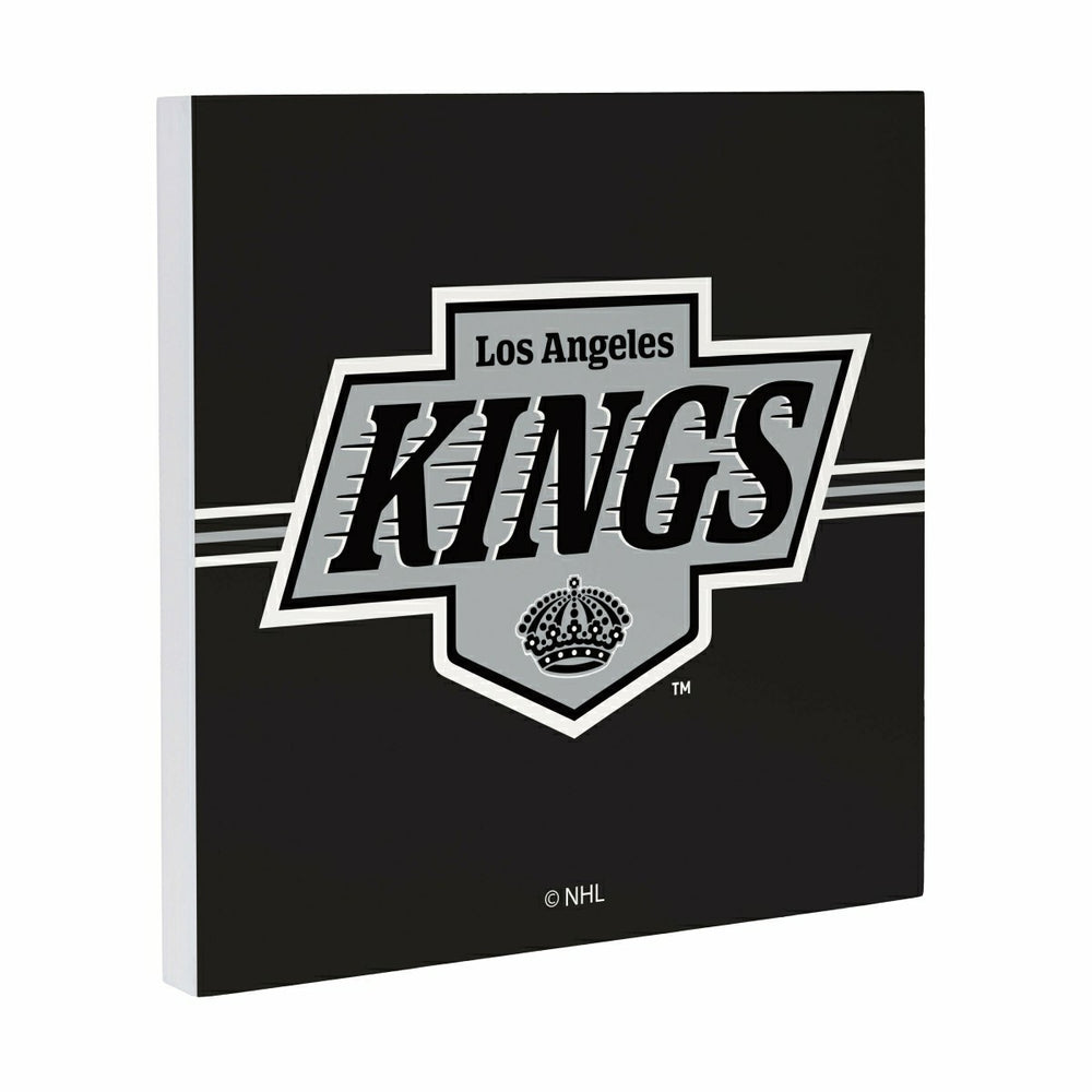 Los Angeles Kings Wood Wall Sign, 12x12 - NHL Home
