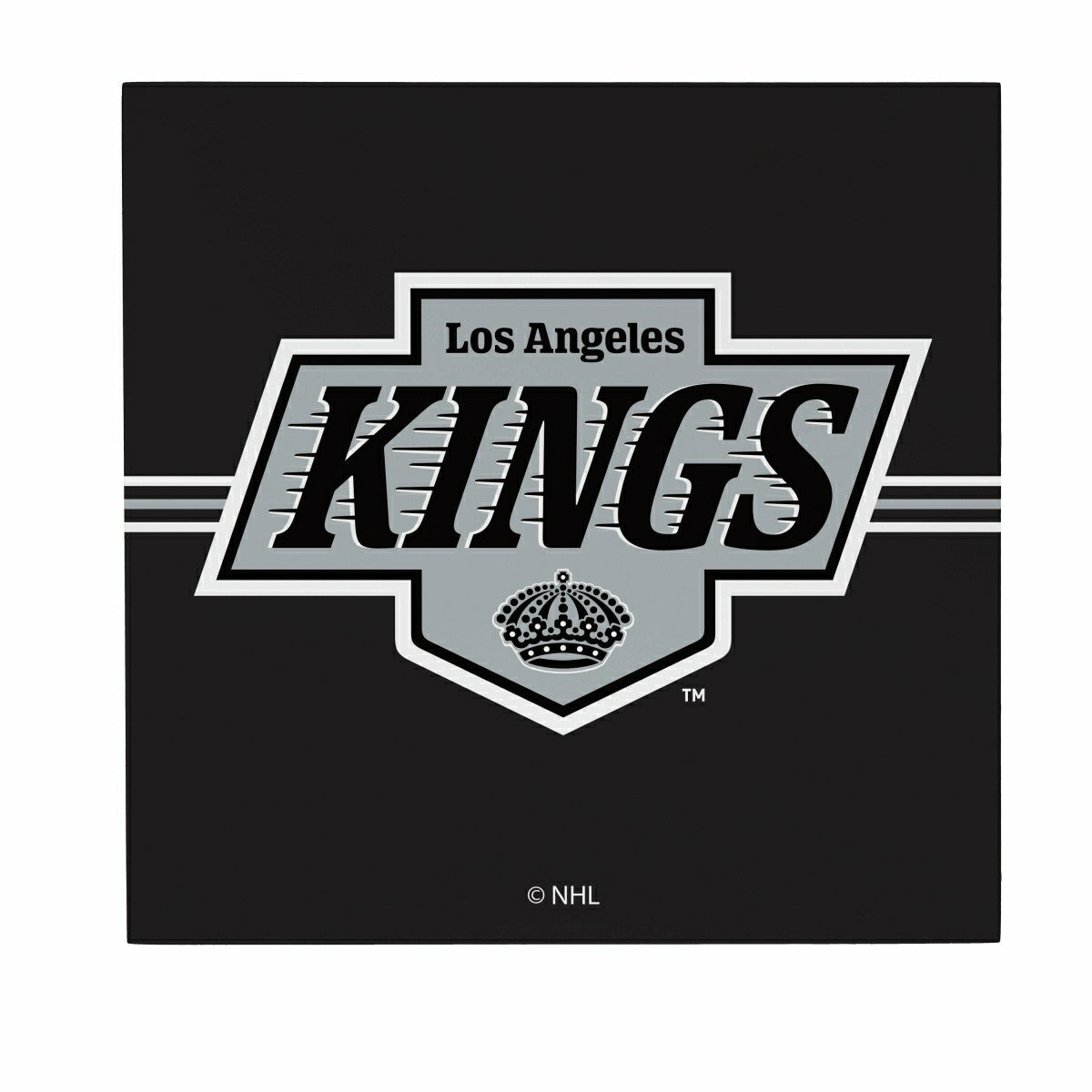 Los Angeles Kings Wood Wall Sign, 12x12 - NHL Home