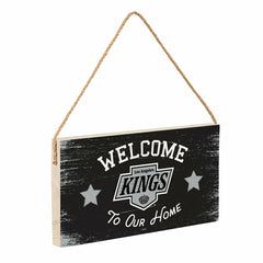 Los Angeles Kings Wood Wall Sign, 6x11 - NHL Home