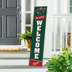 Minnesota Wild Large Single Sided Leaner, 46" - NHL Home