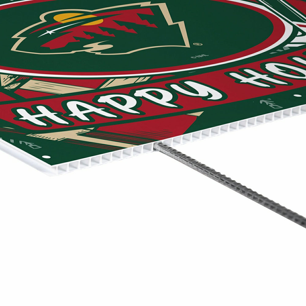 Minnesota Wild Yard Sign, Holiday - NHL Home