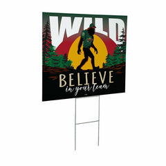Minnesota Wild Yard Sign, Bigfoot - NHL Home