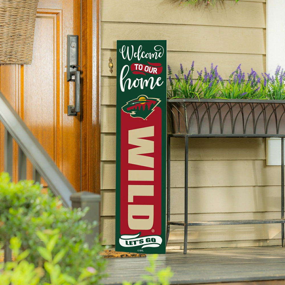 Minnesota Wild 47" Double Sided Leaner, Halloween - NHL Home
