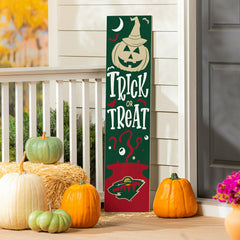 Minnesota Wild 47" Double Sided Leaner, Halloween - NHL Home