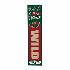 Minnesota Wild 47" Double Sided Leaner, Halloween - NHL Home