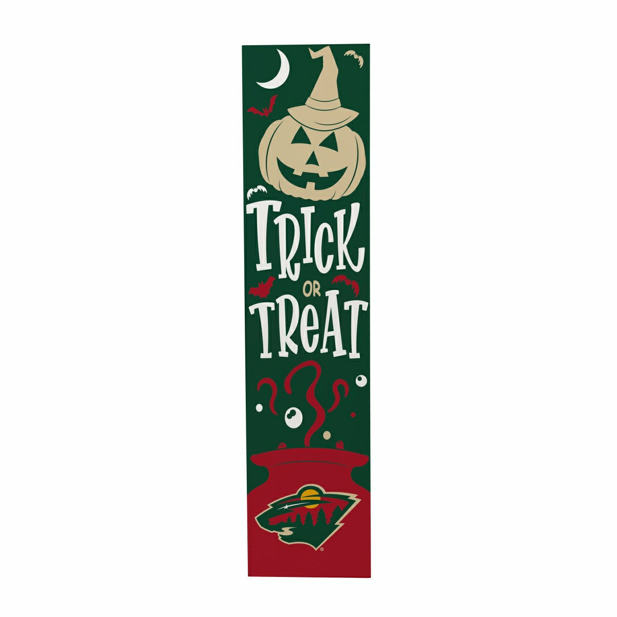 Minnesota Wild 47" Double Sided Leaner, Halloween - NHL Home