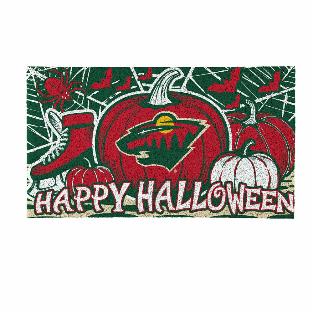 Minnesota Wild Halloween PVC Mat, 28"x16" - NHL