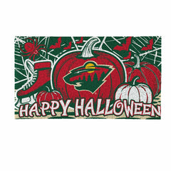 Minnesota Wild Halloween PVC Mat, 28"x16" - NHL