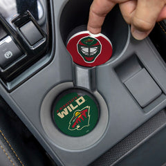 Minnesota Wild Car Coaster Set, 2pc - NHL Home