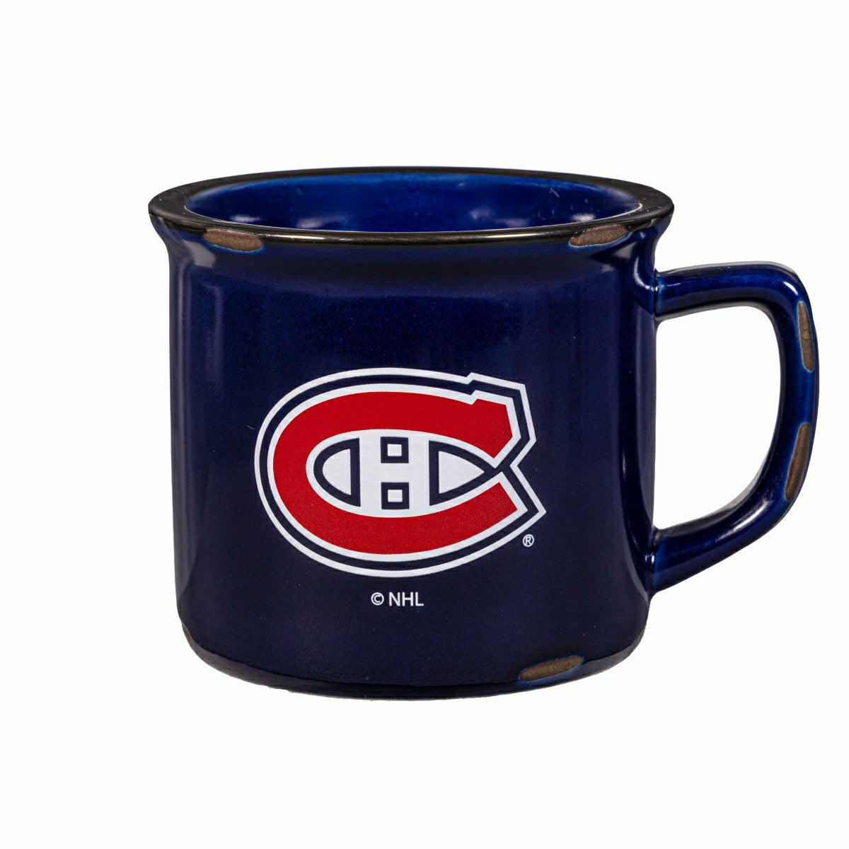 Montreal Canadiens Ceramic Camp Cup with Enamel Finish, 14oz - NHL Home