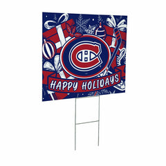 Montreal Canadiens Yard Sign, Holiday - NHL Home