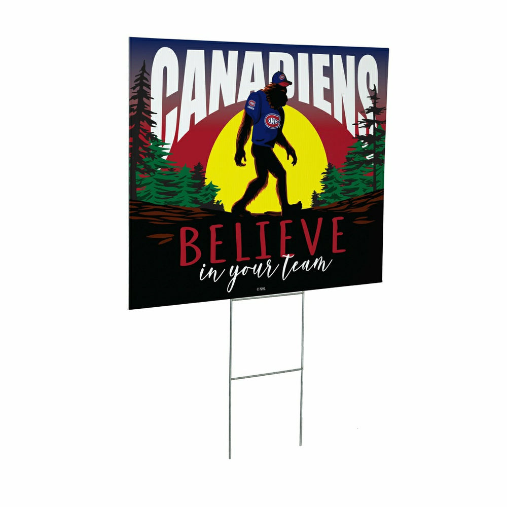 Montreal Canadiens Yard Sign, Bigfoot - NHL Home