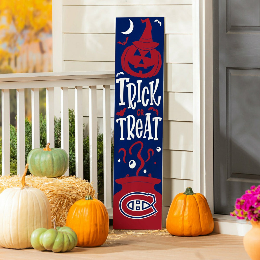 Montreal Canadiens 47" Double Sided Leaner, Halloween - NHL Home