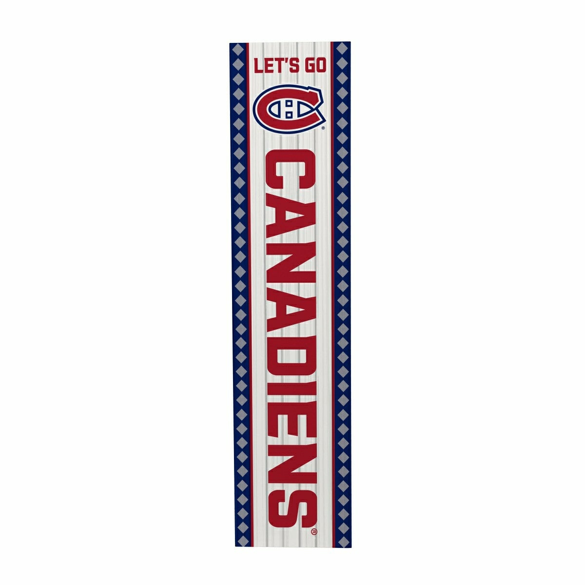 Montreal Canadiens 47" Double Sided Leaner, Christmas - NHL Home