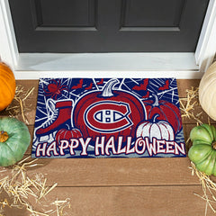 Montreal Canadiens Halloween PVC Mat, 28"x16" - NHL