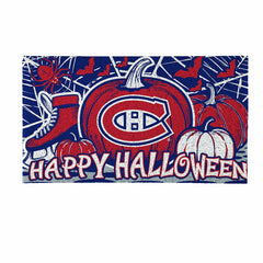 Montreal Canadiens Halloween PVC Mat, 28"x16" - NHL