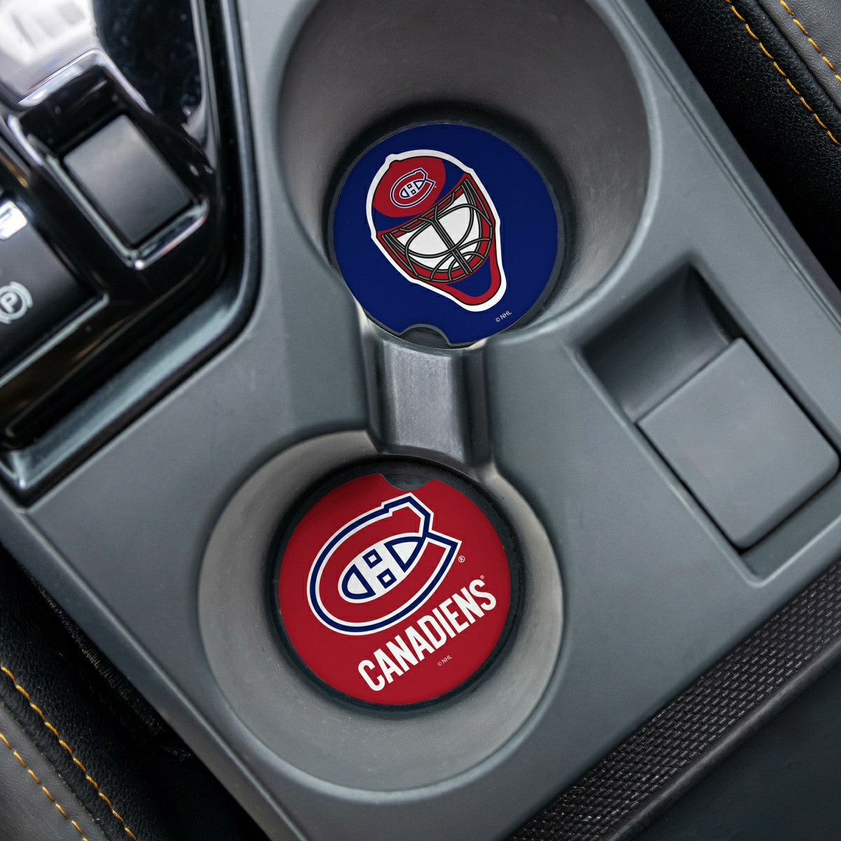 Montreal Canadiens Car Coaster Set, 2pc - NHL Home