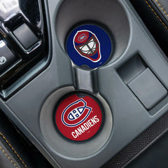 Montreal Canadiens Car Coaster Set, 2pc - NHL Home