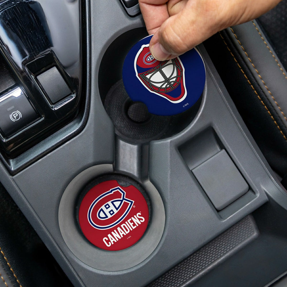 Montreal Canadiens Car Coaster Set, 2pc - NHL Home