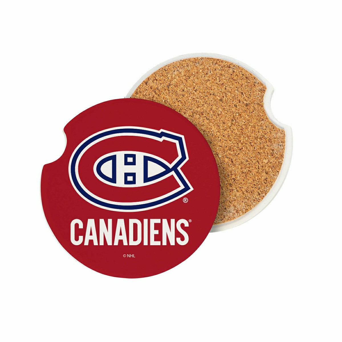 Montreal Canadiens Car Coaster Set, 2pc - NHL Home