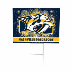 Nashville Predators Yard Sign, Patriotic - NHL Home