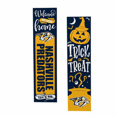 Nashville Predators 47" Double Sided Leaner, Halloween - NHL Home