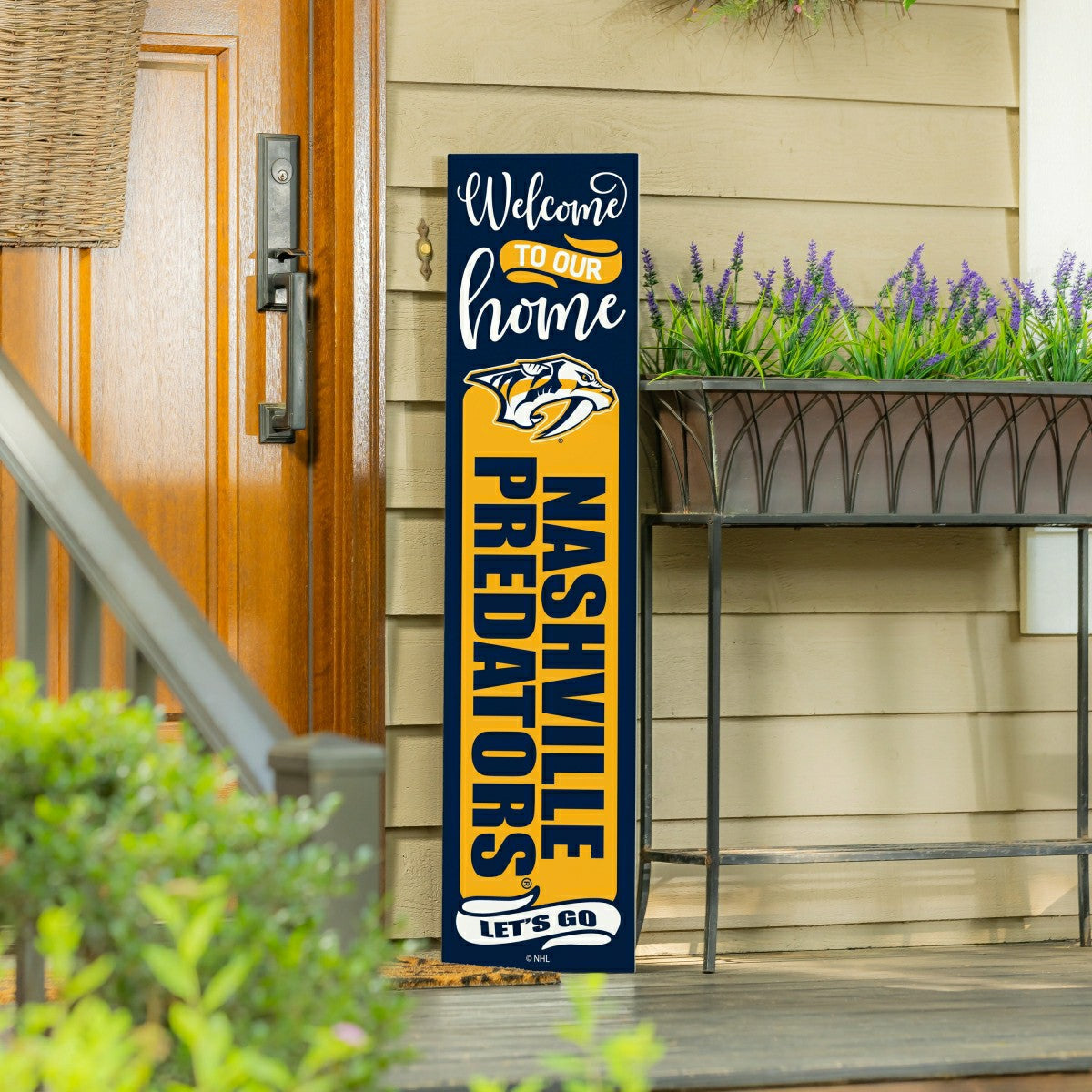 Nashville Predators 47" Double Sided Leaner, Halloween - NHL Home