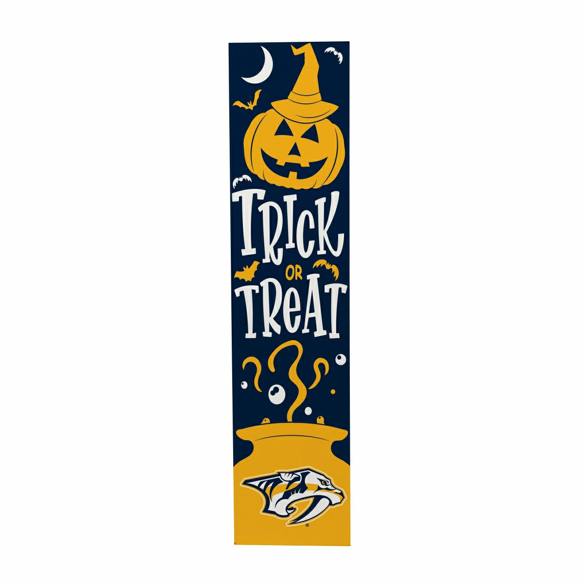 Nashville Predators 47" Double Sided Leaner, Halloween - NHL Home